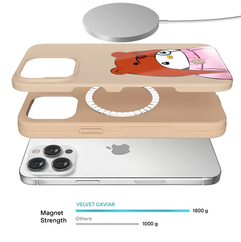 Pudgy Penguins Huddle Up iPhone Case