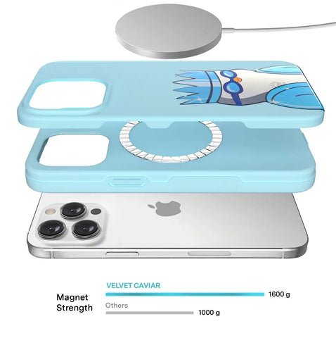 Pudgy Penguins Polar Blue iPhone Case