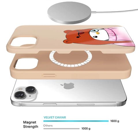 Pudgy Penguins Huddle Up iPhone Case