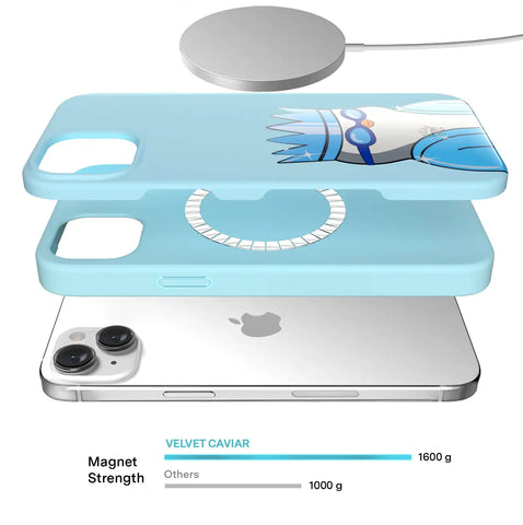 Pudgy Penguins Polar Blue iPhone Case