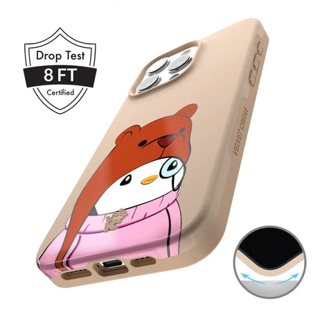 Pudgy Penguins Huddle Up iPhone Case