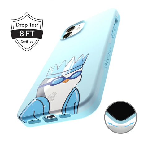Pudgy Penguins Polar Blue iPhone Case