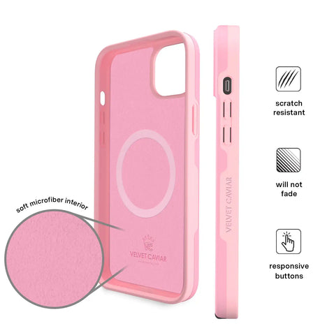 Pudgy Penguins Positive Pink iPhone Case