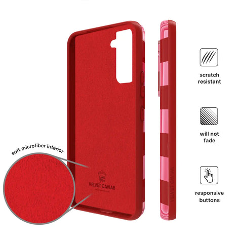 Rose Vibe Checkered Samsung Case