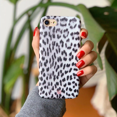 Snow Leopard iPhone Case