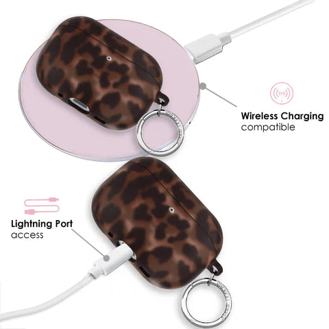 It Girl Leopard AirPod Case
