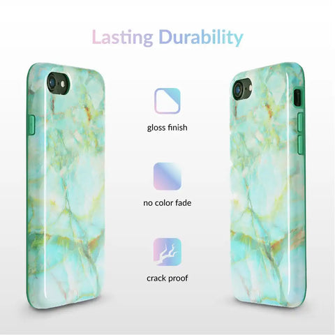 Jade Marble iPhone Case