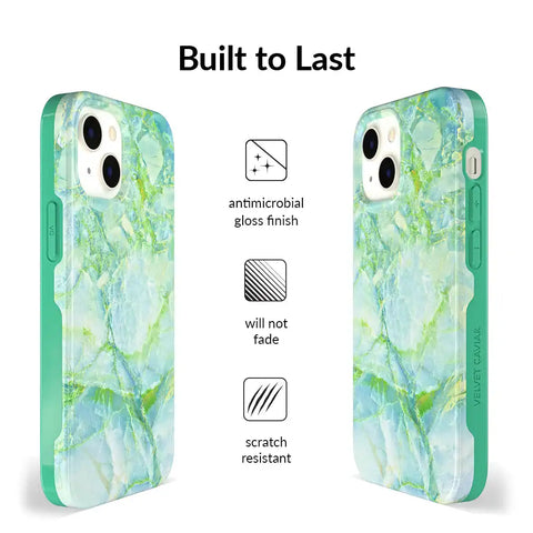 Jade Marble iPhone Case