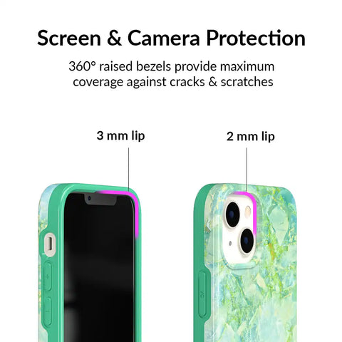 Jade Marble iPhone Case