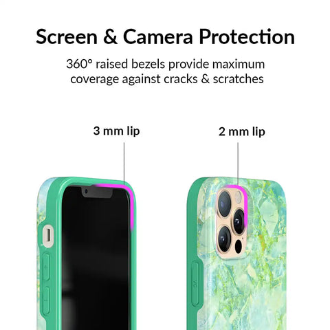 Jade Marble iPhone Case
