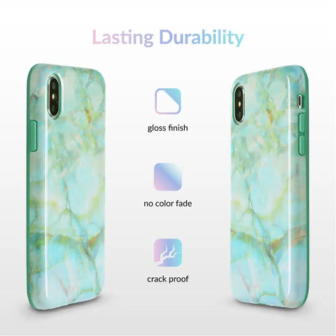 Jade Marble iPhone Case