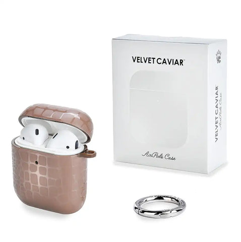 Khaki Croc AirPod Case