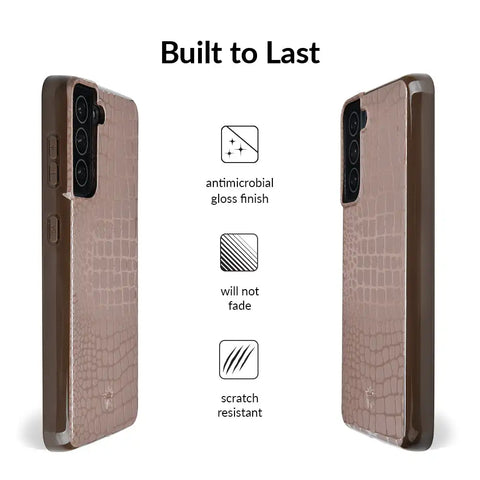 Khaki Croc Samsung Case