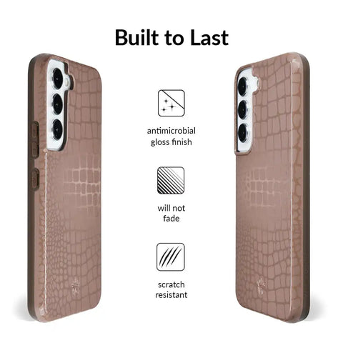 Khaki Croc Samsung Case