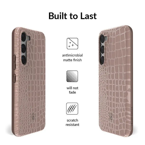 Khaki Croc Samsung Case