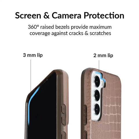 Khaki Croc Samsung Case