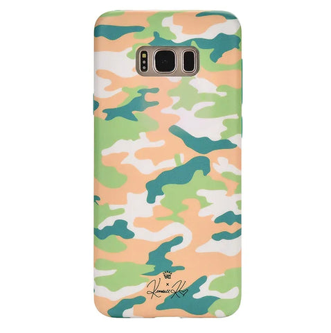 Olive Camo iPhone Case by Kendall Vertes