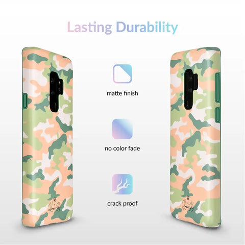 Olive Camo iPhone Case by Kendall Vertes