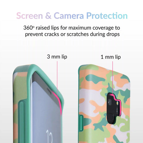 Olive Camo iPhone Case by Kendall Vertes