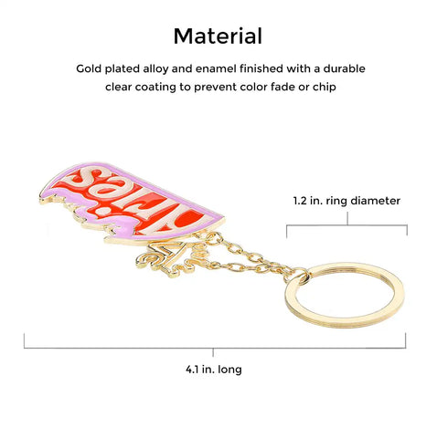 Zodiac Keychains