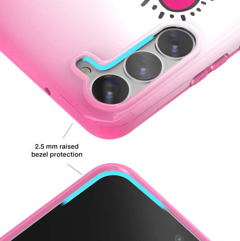 Keith Haring Pink Heart Samsung Case