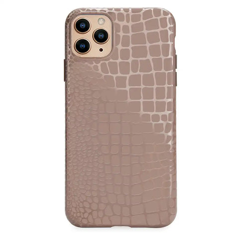 Khaki Croc iPhone Case