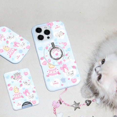 Kitten Kisses MagSafe Grip Ring
