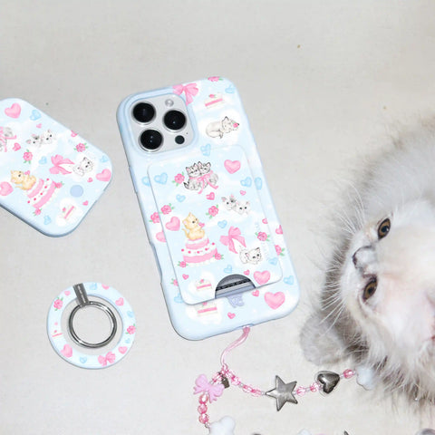 Kitten Kisses MagSafe Wallet