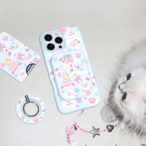 Kitten Kisses Portable MagSafe Charger Power Pack
