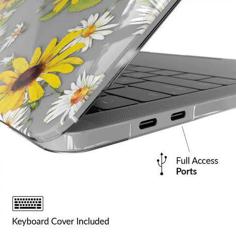 Sunflower MacBook Case