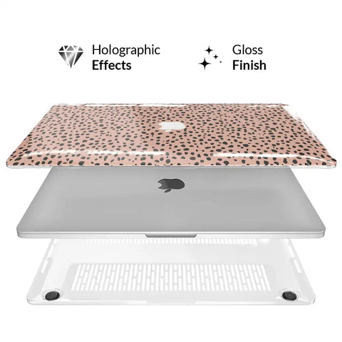 Spotted Nude Cheetah MacBook Case