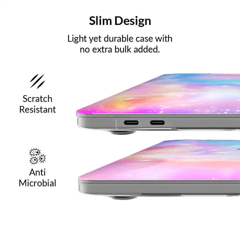 Pastel Galaxy MacBook Case