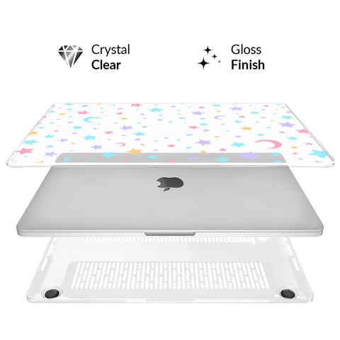 Stars and Moon MacBook Case