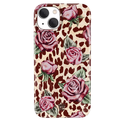Rosy Leopard iPhone Case