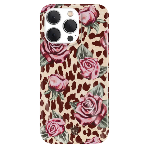 Rosy Leopard iPhone Case