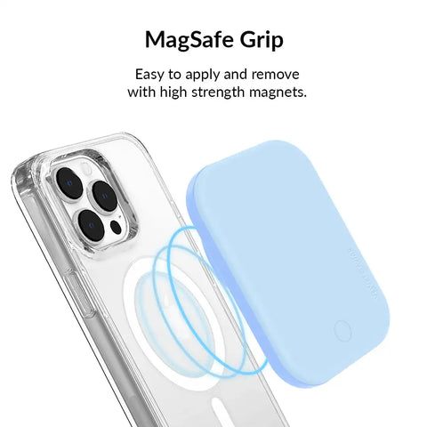Cotton Candy Blue Portable MagSafe Charger Power Pack