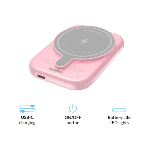 Aura Butterfly Portable MagSafe Charger Power Pack