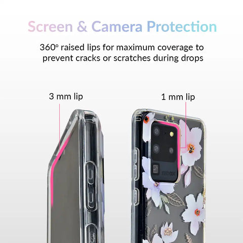 Magnolia Floral Samsung Case