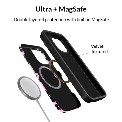 Pink Le Fleur iPhone Case