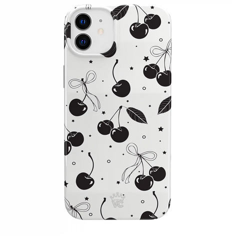 Cherry Noir iPhone Case