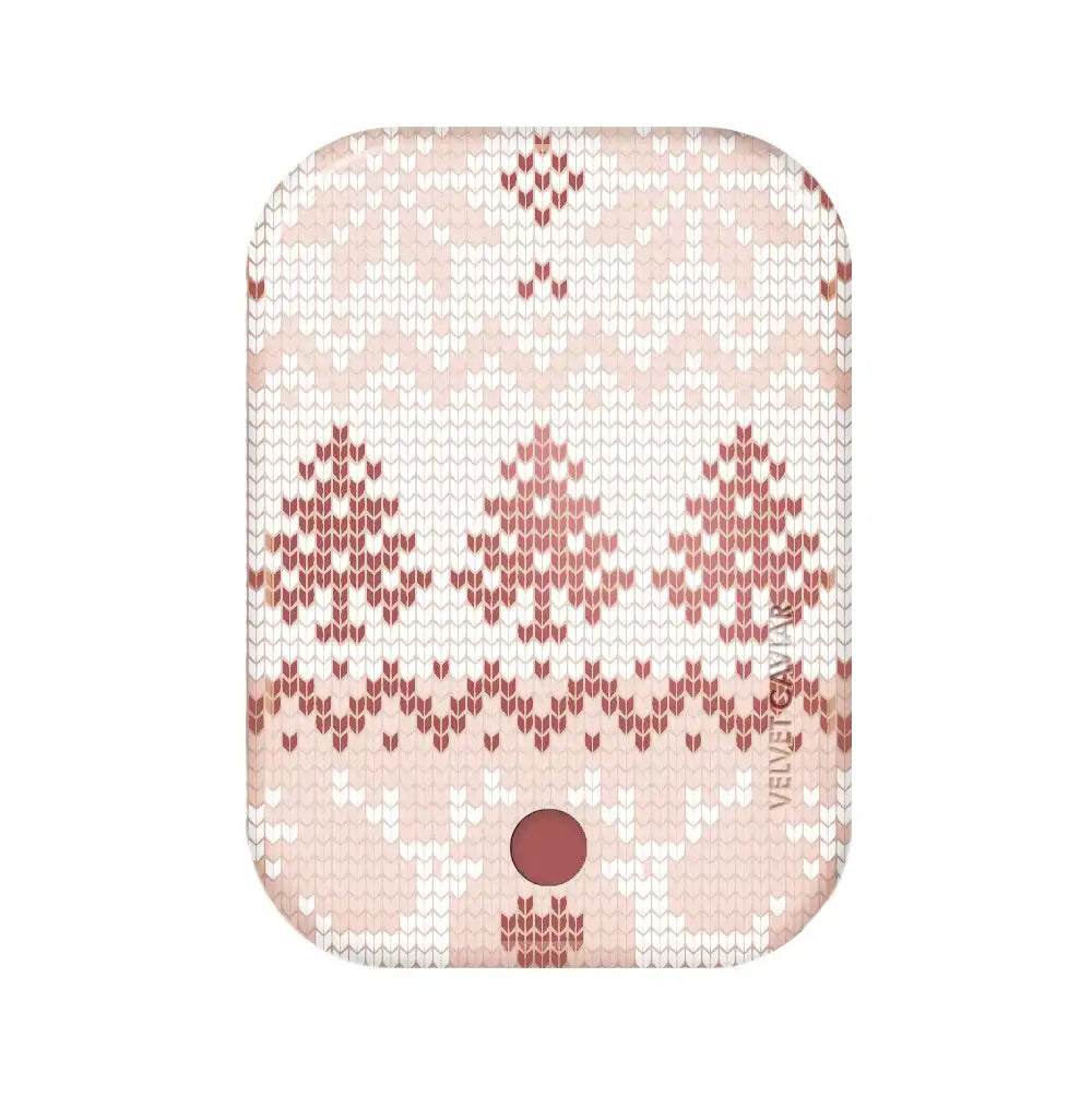 Cozy Chai Sweater Portable MagSafe Charger Power Pack