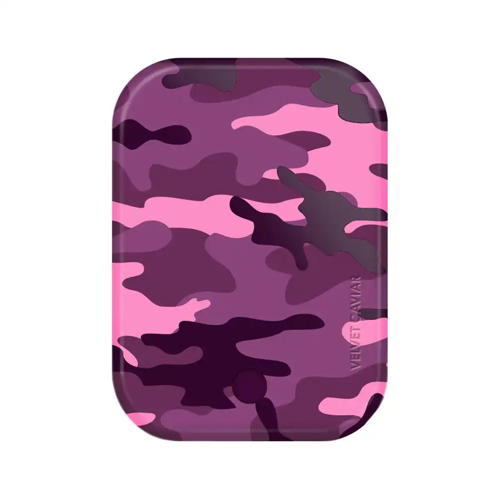 Magenta Camo Portable MagSafe Charger Power Pack