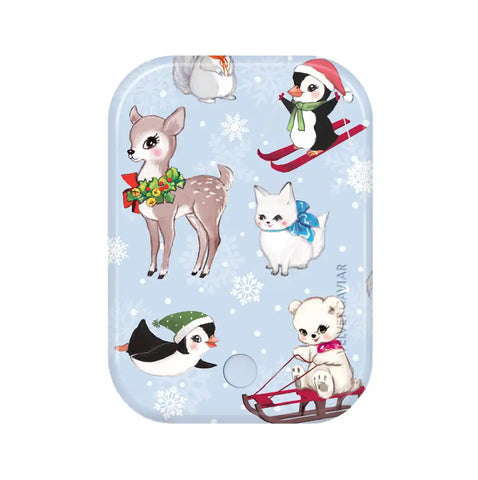 Winter Wonderland Baby Animals Portable MagSafe Charger Power Pack