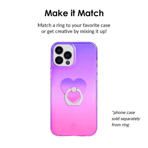 Violet Ombre Phone Ring