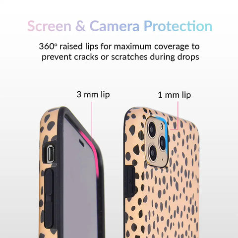 Spotted Nude Cheetah iPhone Case