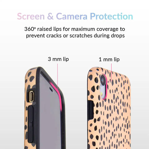 Spotted Nude Cheetah iPhone Case