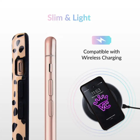 Spotted Nude Cheetah iPhone Case