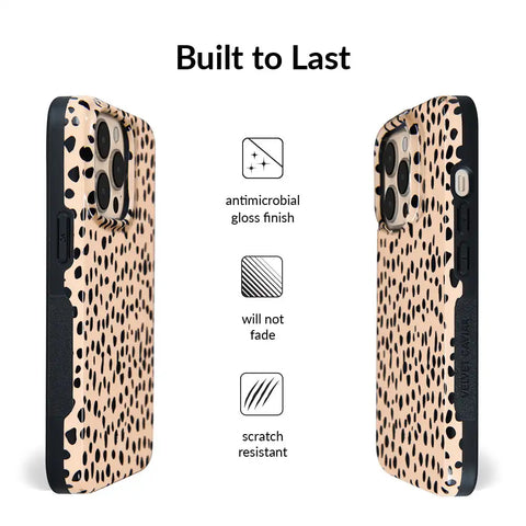 Spotted Nude Cheetah iPhone Case
