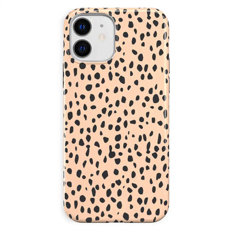Spotted Nude Cheetah iPhone Case