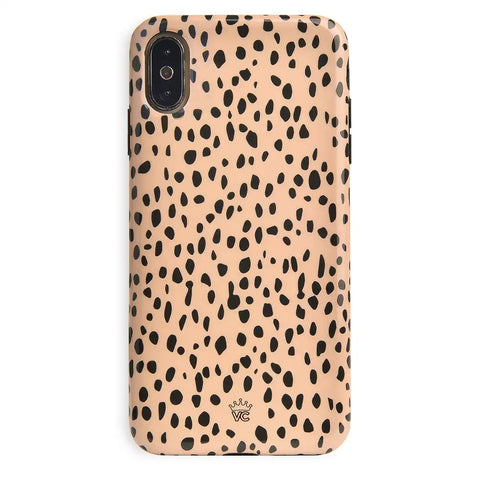 Spotted Nude Cheetah iPhone Case